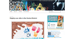 Desktop Screenshot of centraldistrictnews.com